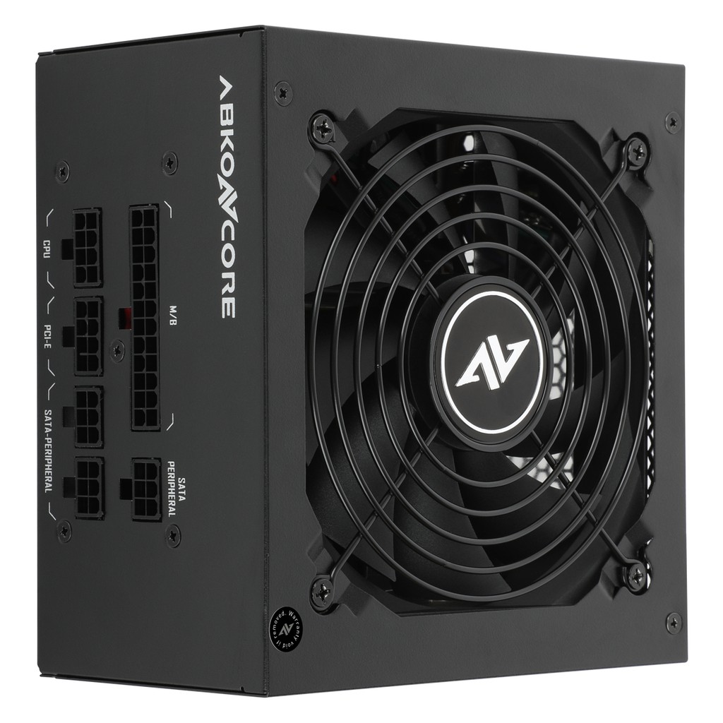 PSU ABKONCORE MIGHTY 500W 80+ Full Modular Power Supply Garansi 7 Tahun