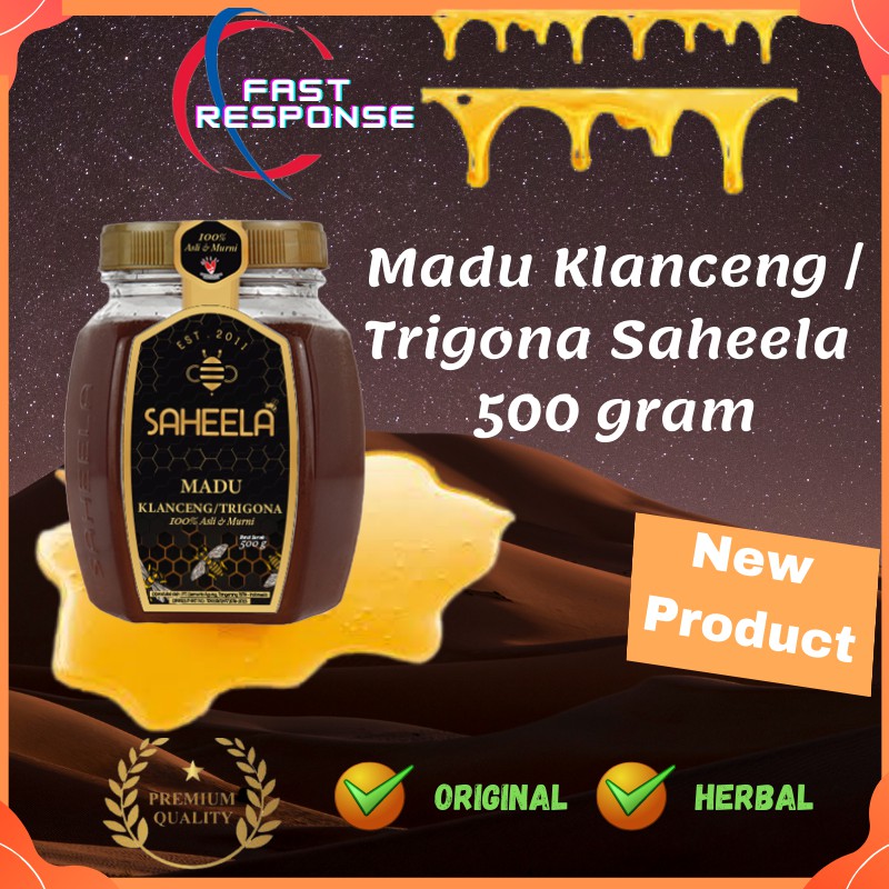 

NEW! Madu Klanceng/Trigona Saheela 500 gram | 100% Madu Murni Asli | Madu Murni Tanpa Campuran