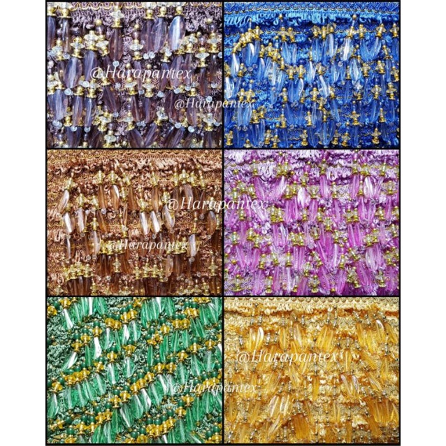 Renda Gorden Belimbing ROL / Renda Kristal Belimbing / Poni Gorden