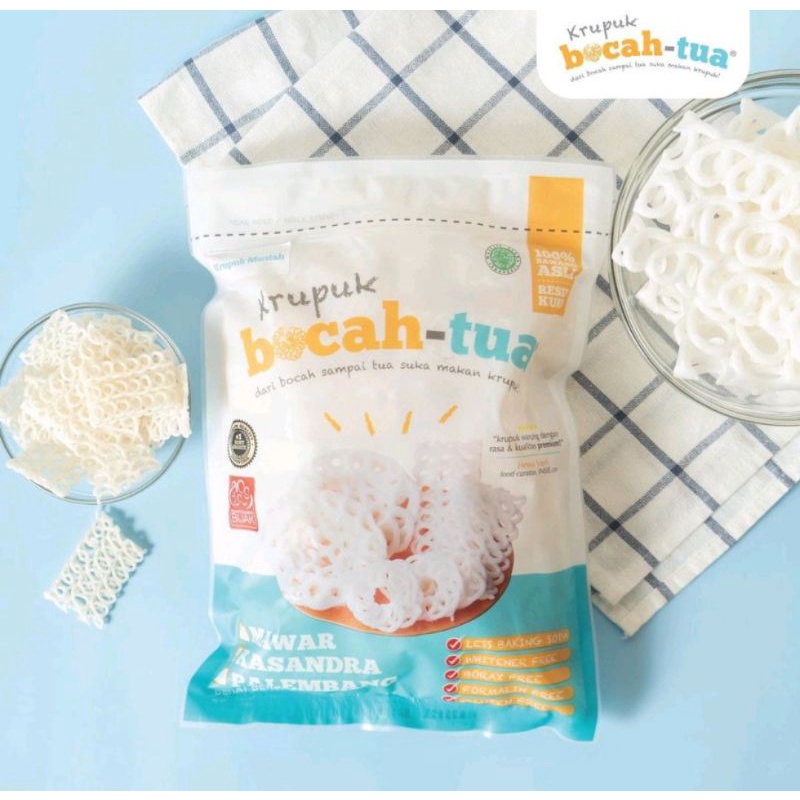 

Ay00! Kerupuk Bocah Tua Krupuk Bocah Tua 500 g Kerupuk Putih Kerupuk Mentah