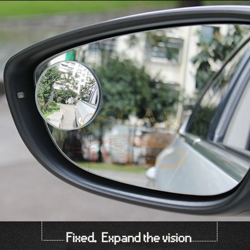 Kaca Spion Cermin Tambahan Blind Spot 360 Mirror 2 In 1 Adjustable