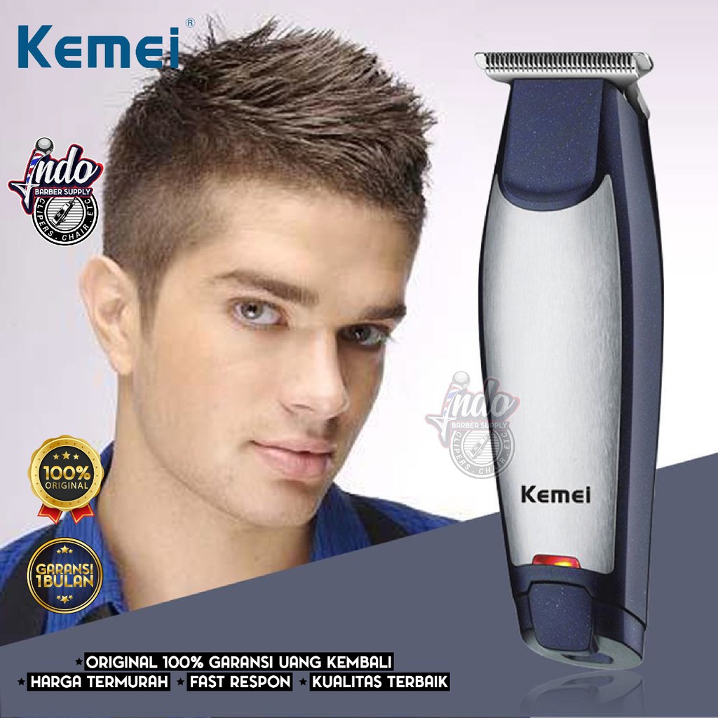 Image of Kemei Detailer KM-5021 Hair Clipper Trimmer Alat Mesin Cukur Rambut #0