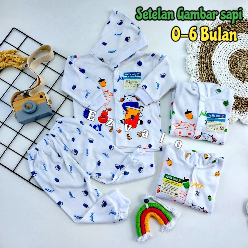 BAJU BAYI NEWBORN / SETELAN BAJU BAYI TANGAN PANJANG