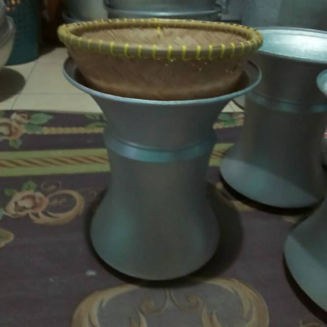 Dandang jadul ukuran kecil +asepan