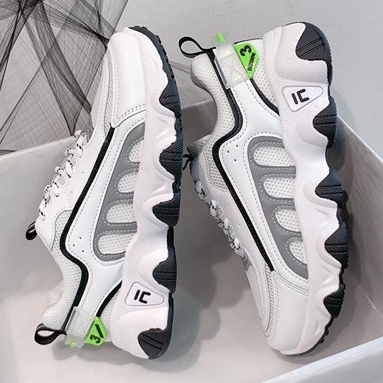 GSW Jisoo Sepatu Sneakers Wanita shoes sport SS216 Import Fashion wanita Korea