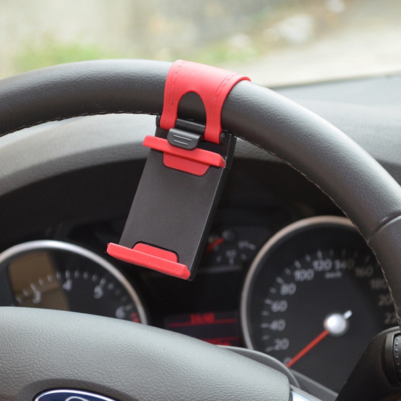 General Motors Steering Wheel Mobile Phone Bracket Snap Handphone Klip Handphone Rak Penyimpanan Handphone Onderdil Mobil