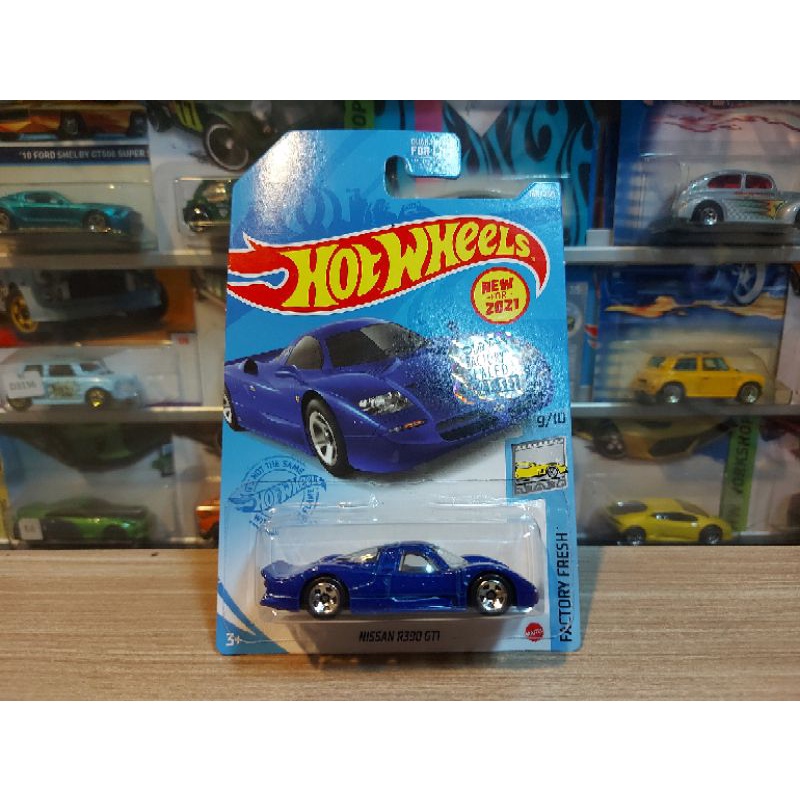 HOT WHEELS NISSAN R390 GTI BLUE - FACTORY SEALED