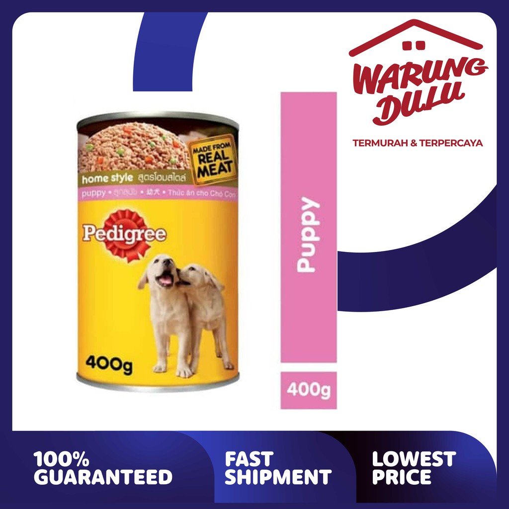 PEDIGREE PUPPY 400GR (KALENG)