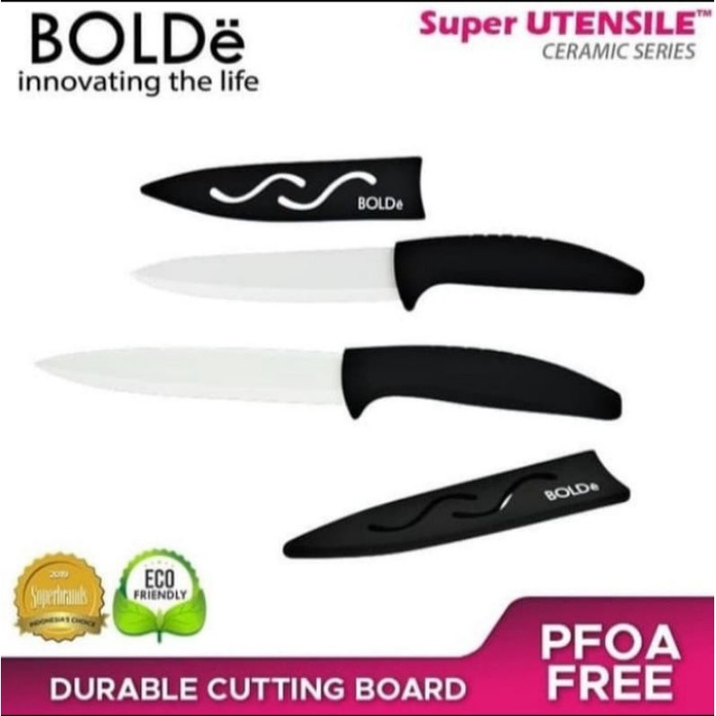 Bolde Super Utensil Cutting Board Set 3+1