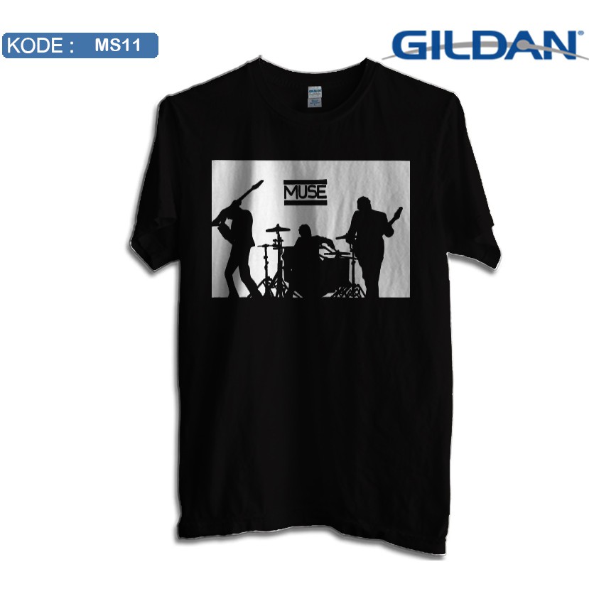 Kaos muse band original gildan softstyle ms11