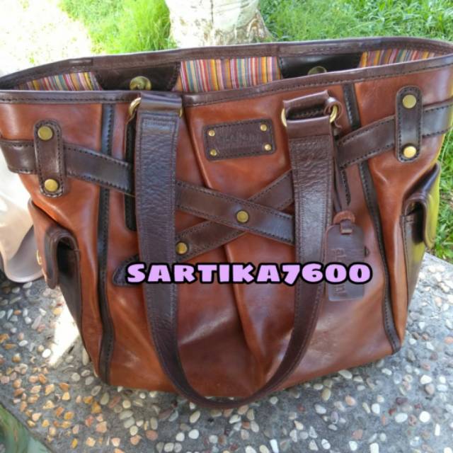TAS KULIT PRELOVED ADRINA ABEKANI