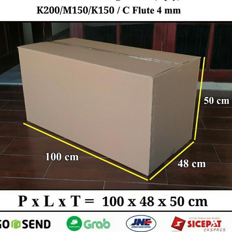 

✈ Kardus Super Besar / Karton Box / 100x48x50 cm / Prasetya Box ☁