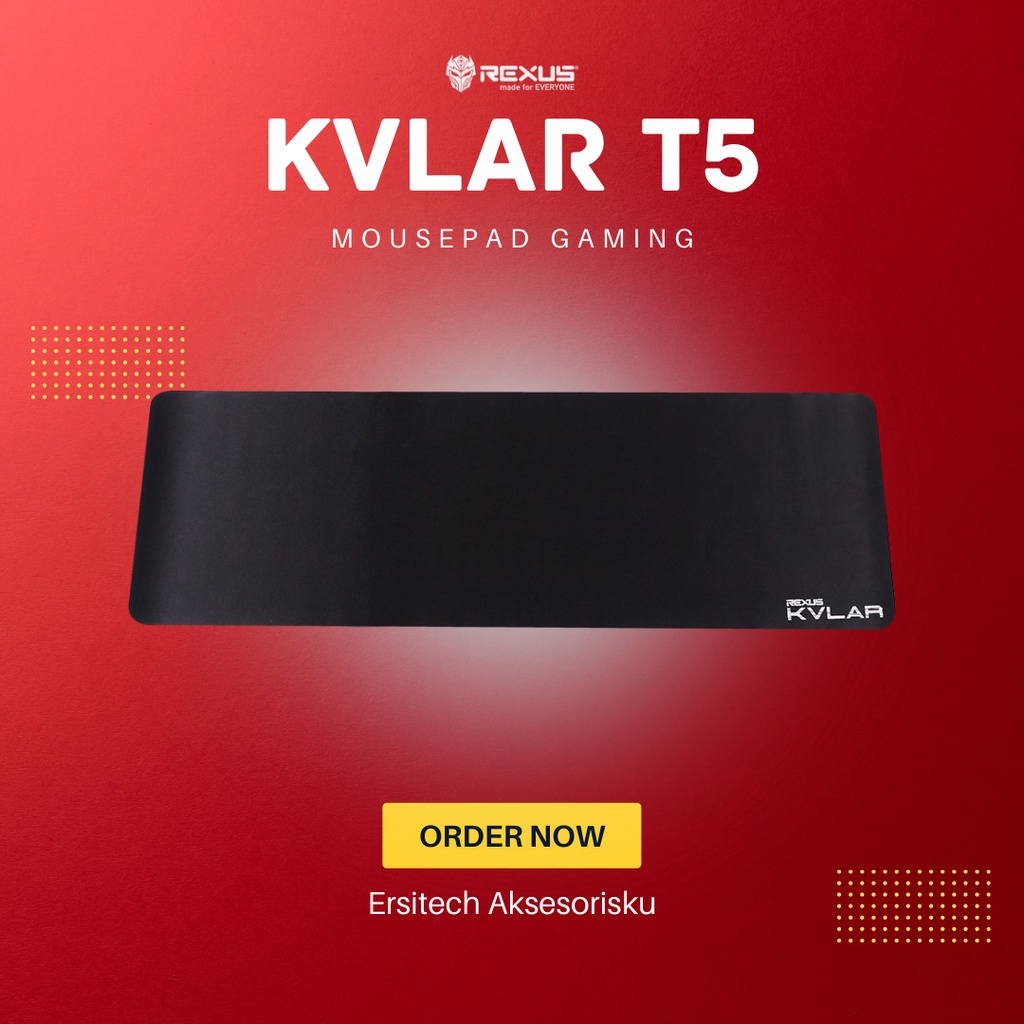 Rexus Kvlar T5 - Alas Mouse, Tatakan Mouse, Alas Mouse Laptop, Alas Mouse Laptop, T5, Alas Mouse Bes