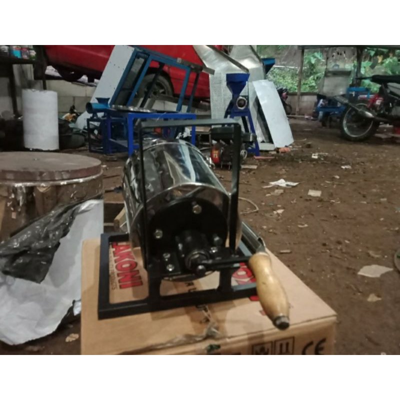 mesin roasting kopi/kacang tanah manual kps 1kg