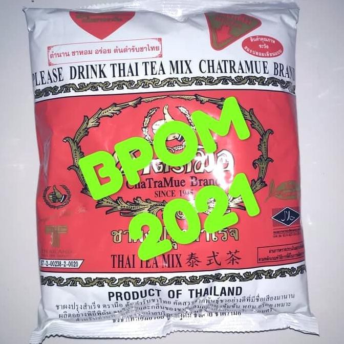

teh premium thai tea original 400gr bpom best qualty
