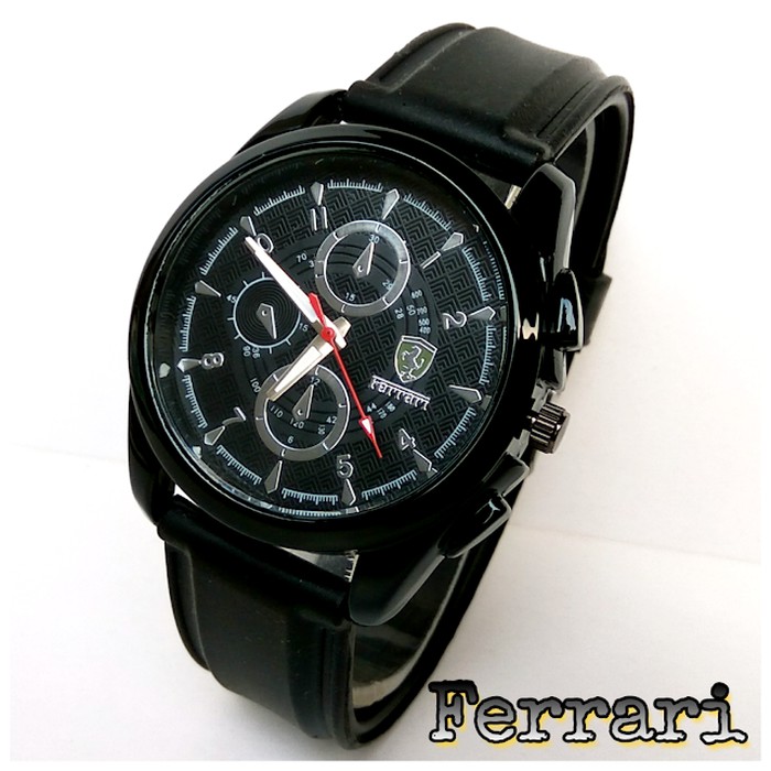 JH PUSAT GROSIR JAM TANGAN PRIA / JAM TANGAN FERRARI KARET