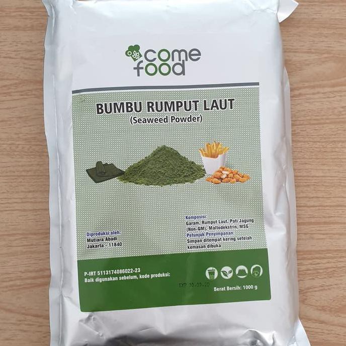 

SEASONING POWDER SEAWEED/ BUMBU TABUR IMPORT TAIWAN 1KG