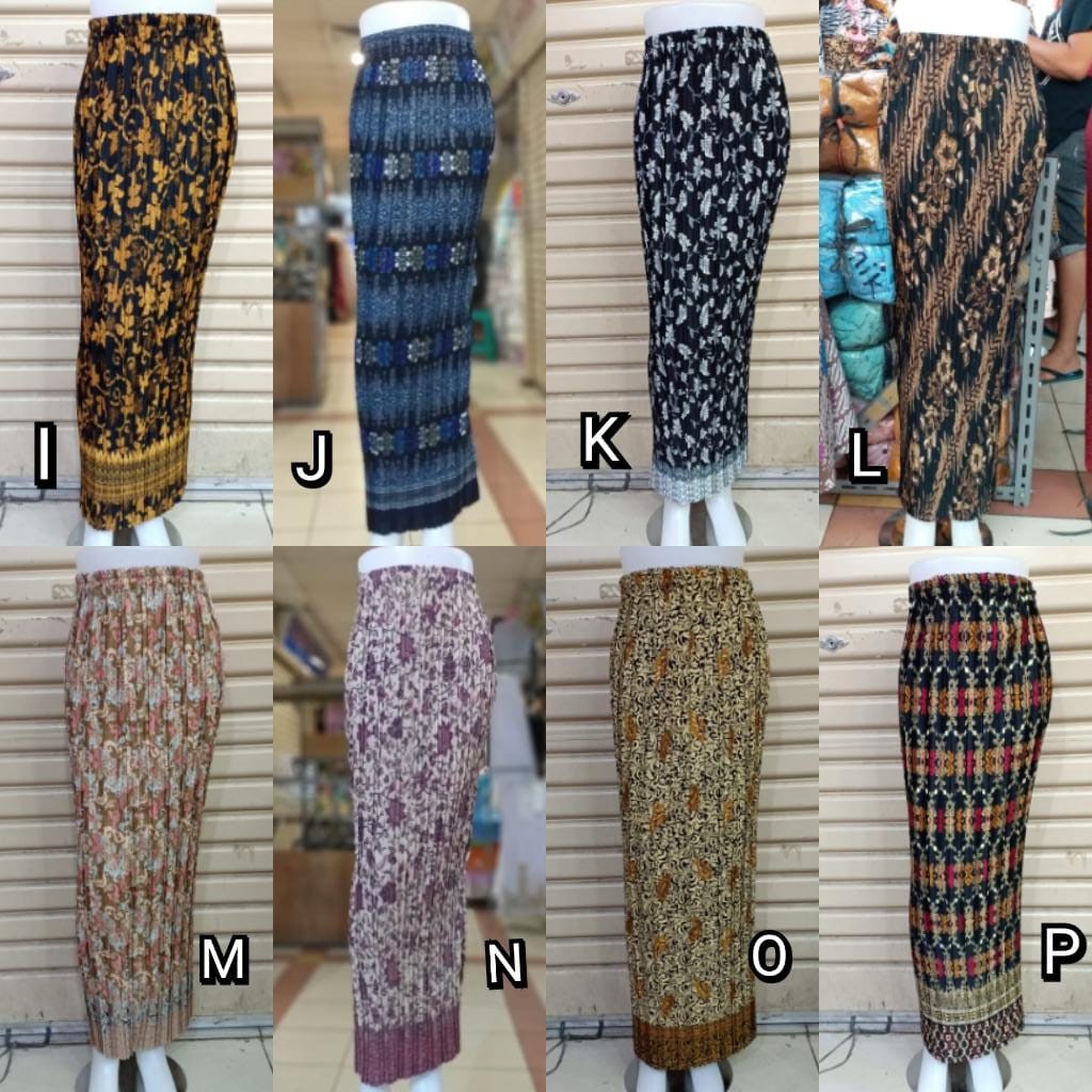 ROK PLISKET / BAWAHAN KEBAYA/ ROK BATIK / BAWAHAN BATIK ANEKA PILIHAN MOTIF (2)