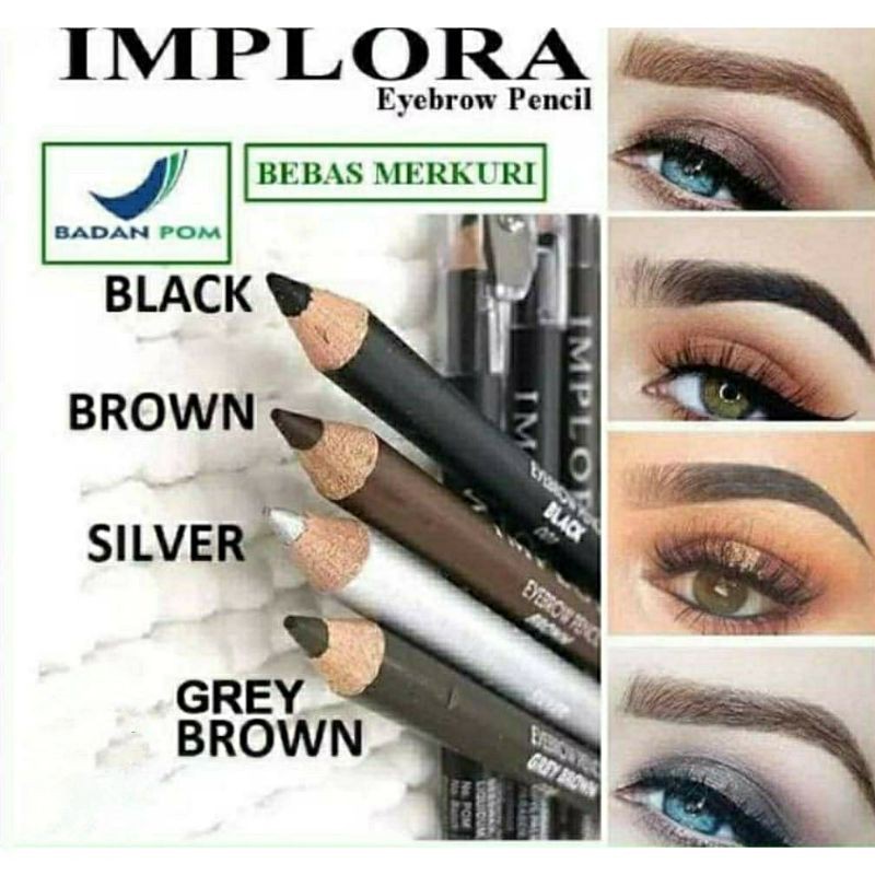 PENSIL ALIS IMPLORA - IMPLORA EYEBROW 2 in 1