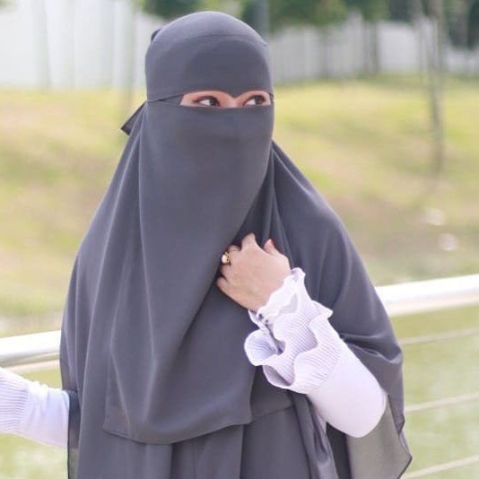 Cadar  Bandana Cat Eye /Cadar  Bandana Elang 2 Layer Tanpa Jahitan Bawah Mata