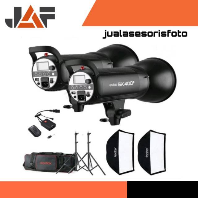 Paket Lampu Studio Godox SK400ii Lampu SK-400ii