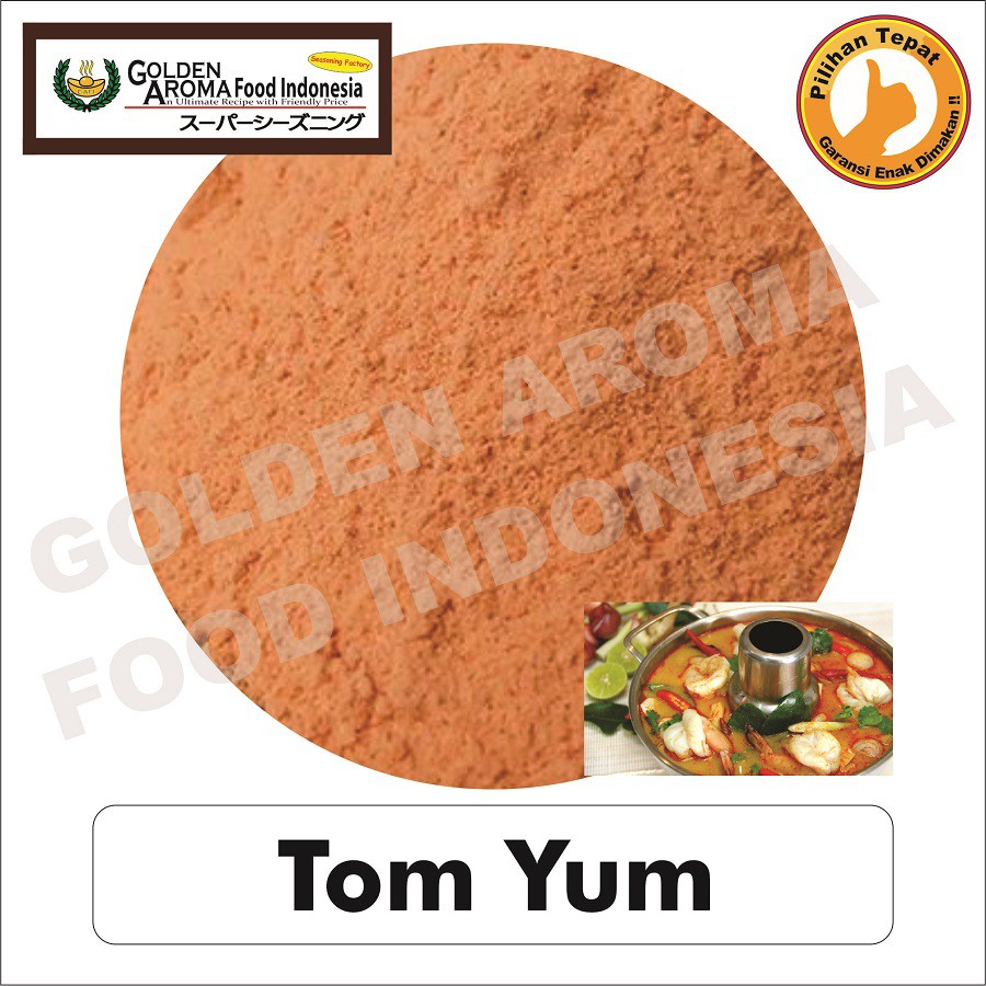 

Bubuk Tabur Rasa Tom Yum 500gr Bumbu kuah Masak Serbaguna Enak Murah Halal 1/2Kg Seasoning Powder