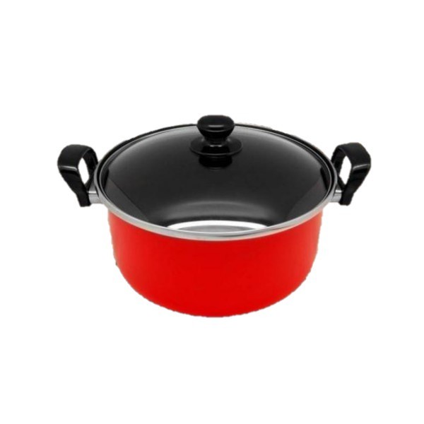 MASPION Panci Dutch Oven Pegangan Ebonit 26 Cm - Panci Antilengket