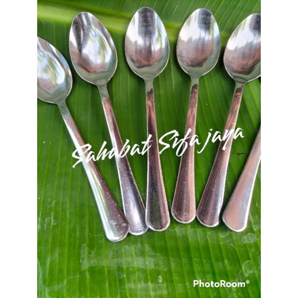 sendok makan tebal/6pcs sendok makan setenlis tebal/sendok tebal komodo