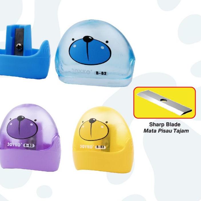 

Koleksi Terbaru ✰ Rautan/sharpener Joyko B.82 ( 24 pcs )^