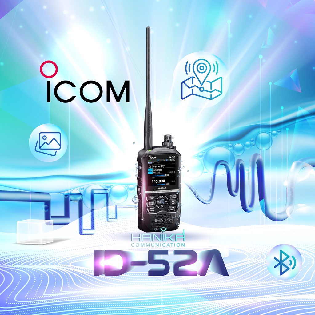 Icom ID-52A HT Dualband Airband Digital Analog D-Star ID52 ID52A Radio