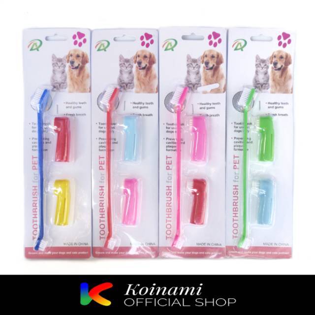 SIKAT GIGI KUCING ANJING / TOOTHBRUSH FOR PET