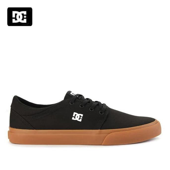 Sepatu Pria DC Sneakers Trase Tx Black Gum Original ON-SALE