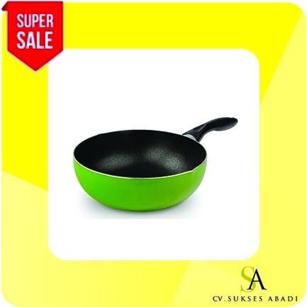 Kirin Sasando Deep Frypan 24cm Wajan Teflon