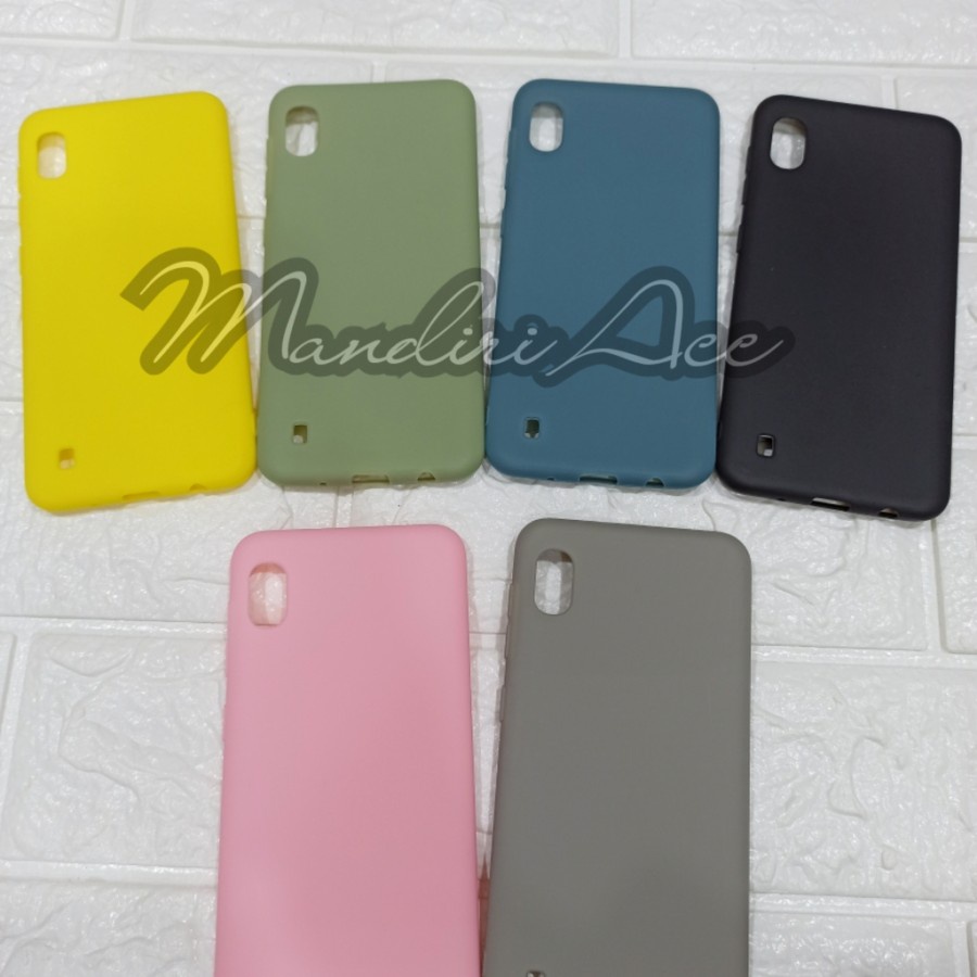 SIX CANDY SAMSUNG A10 SOFTCASE WARNA POLOS