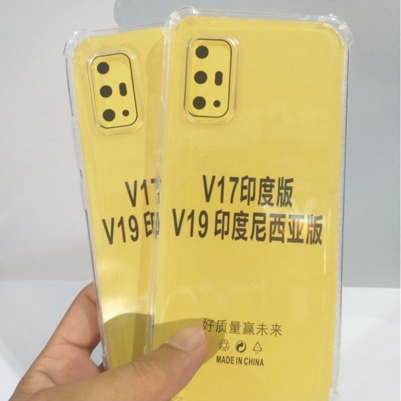 Vivo V19 Anti Crack Softcase Bening