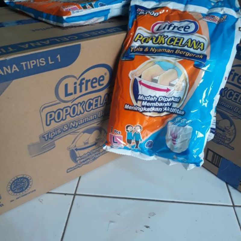 Lifree Celana 1 Karton Size L (48 pcs)