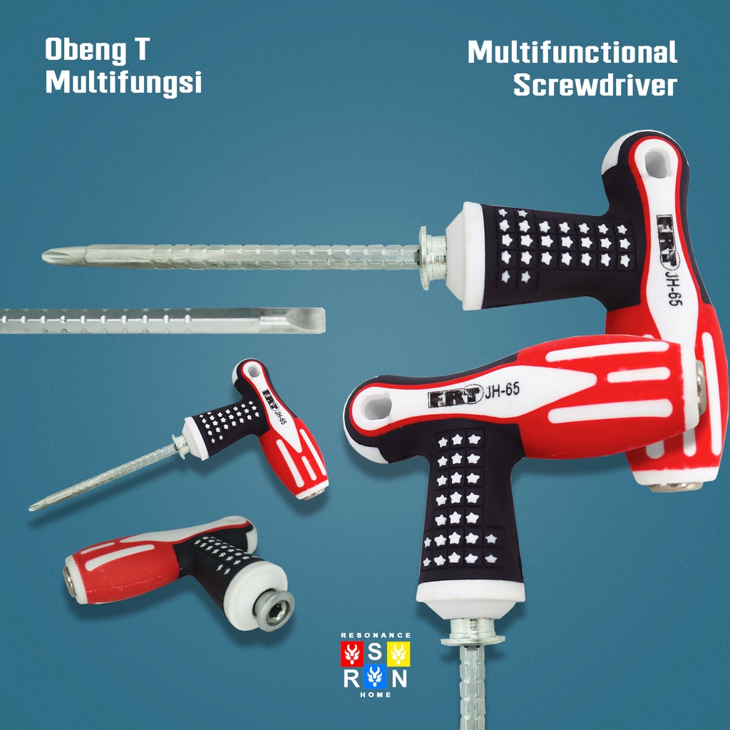 Obeng T USA Plus Minus 2in1 20cm / Obeng Resonance Home
