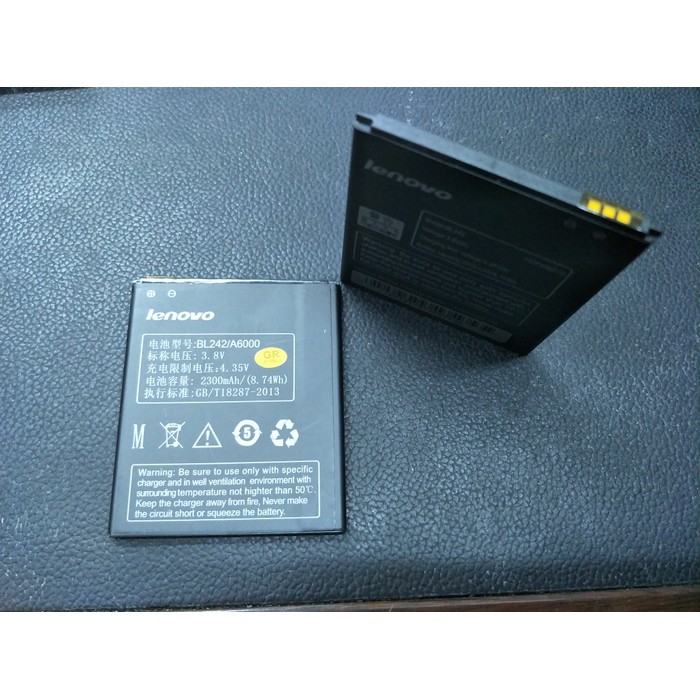 Baterai Batery Original Lenovo BL242 / BL259 A6000 Lemon K3 Vibe A6020