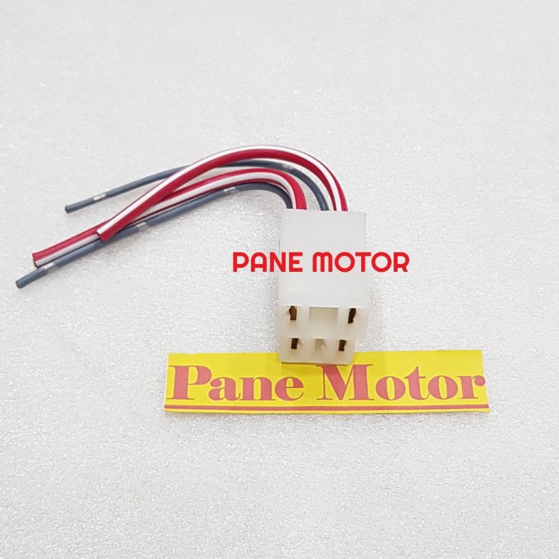 SOKET SOCKET KABEL BENDIK RILAY STATER KARISMA SUPRA X 125 BLADE REVO ABSOLUTE REVO FIT BEST QUALITY-3