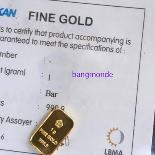 emas Antam retro 1 gram vertikal