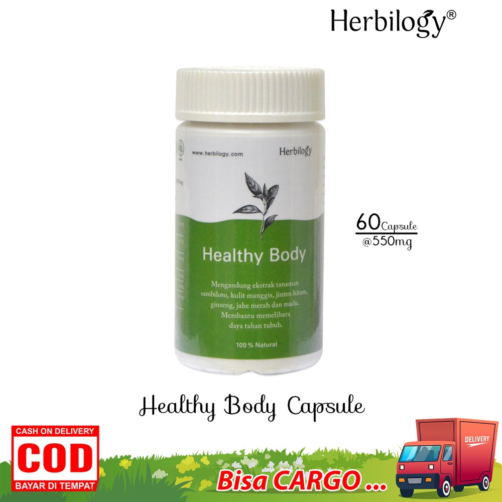 Herbilogy Healthy Body Capsule (isi 60) For Immune Booster