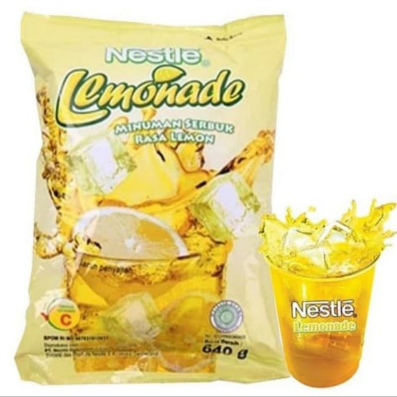 

NESTLE NESTEA LEMONADE 640 gram / minuman serbuk rasa lemon