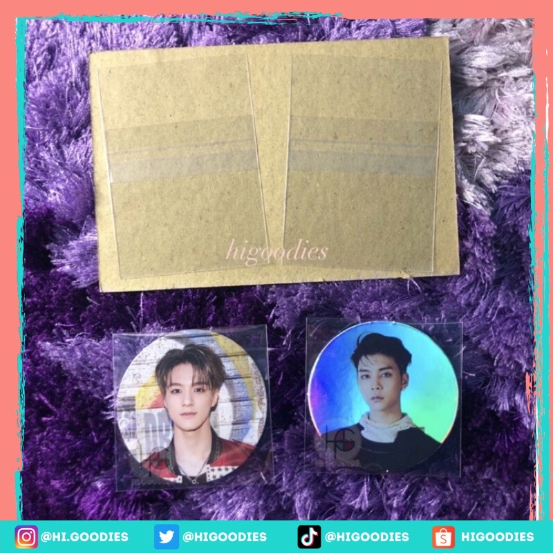 INNERSLEEVE CIRCLE CARD CC MEET 62*62 MEET SEAL