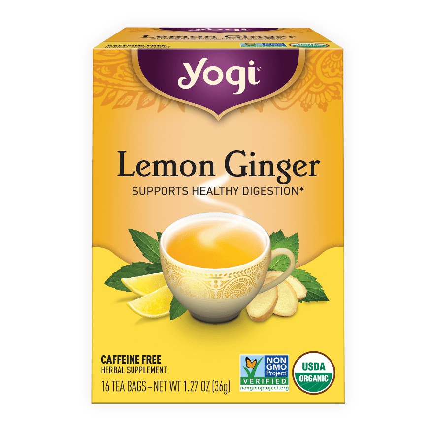 Yogi Tea, Lemon Ginger, 16 Tea Bags, 1.27oz (36 gr)