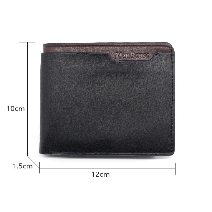 ORIGINAL MENBENSE P005 DOMPET LIPAT PRIA KUALITAS PREMIUM KULIT SINTETIS