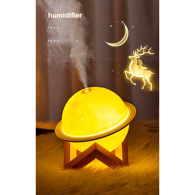 Mute Humidifie 200ml 250ml 330ml Portable Aroma Diffuser Purifier Pengharum Pelembab udara Spray Air Humidifier Night Light