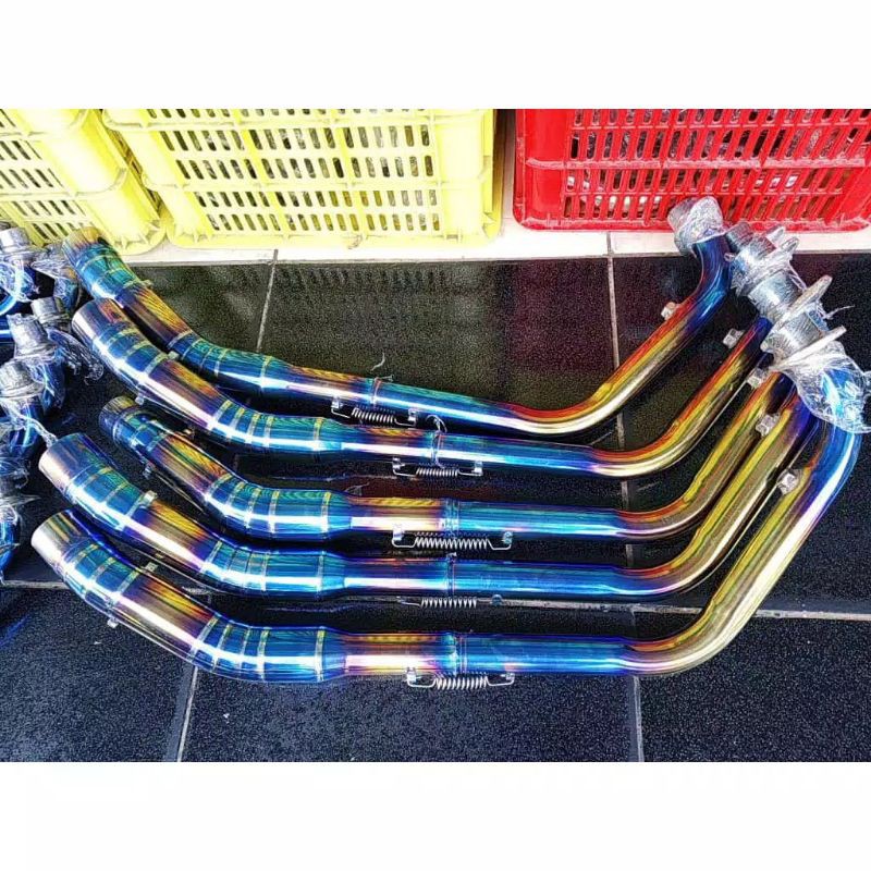 Leheran knalpot CBR k45 bluemon