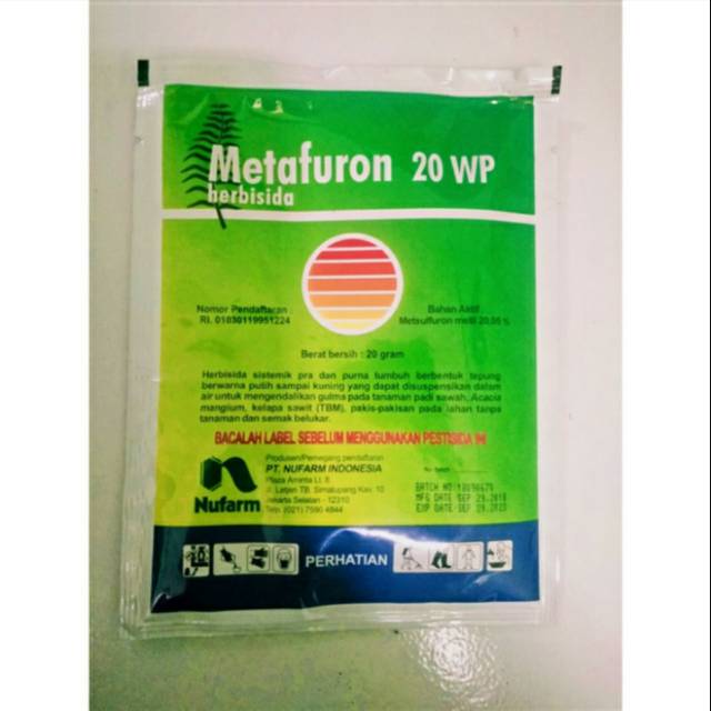 Herbisida Tepung Metafuron 20 WP