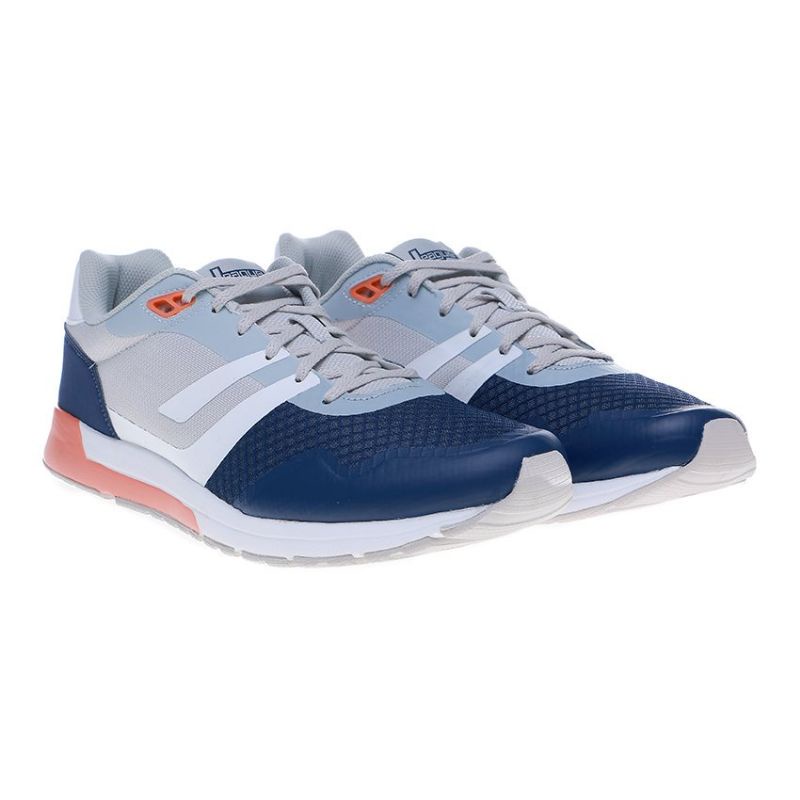 Sepatu League Biru Sneakers Pria Strive Lite M Casual Cowo Original