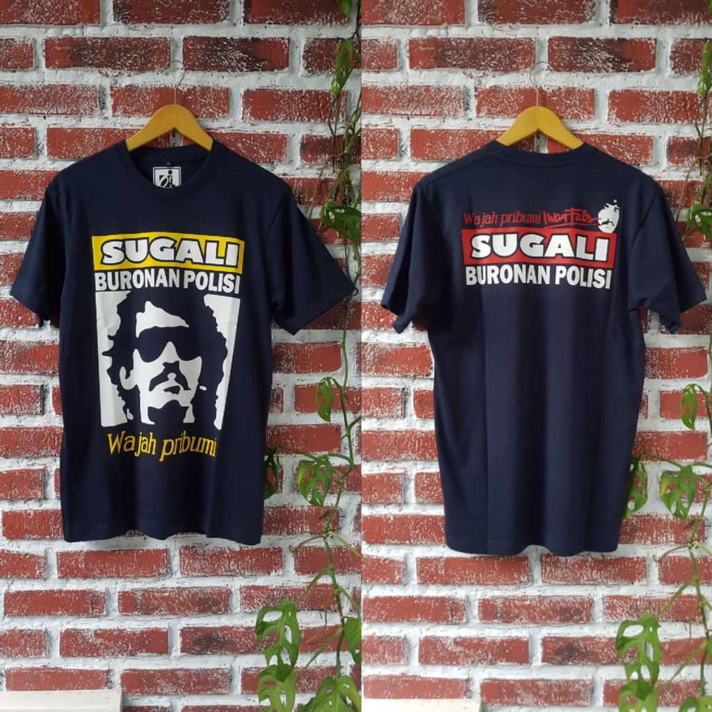 KAOS PENDEK OI ORIGINAL DISTRO - KAOS PENDEK IWAN FALS ORIGINAL